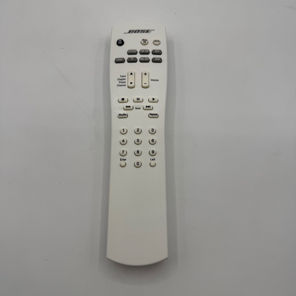 Original Bose RC18S2-27 Remote Control White for Home Theater Systems Tested
